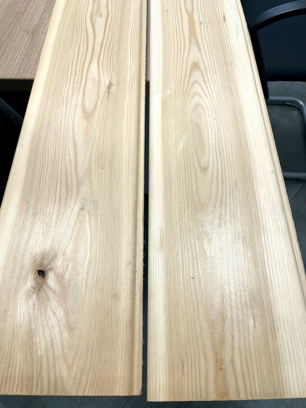 NutFeder Paneele aus sibirischer Lärche, 14 x 118 mm hofholzhandel.de